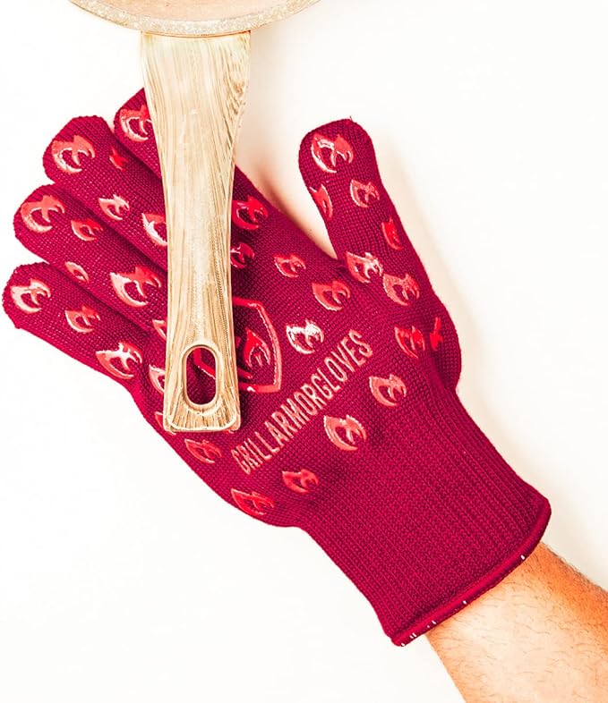 Grill Armor Oven Gloves 932°F Extreme Heat & Cut Resistant Oven Mitts - Image 4