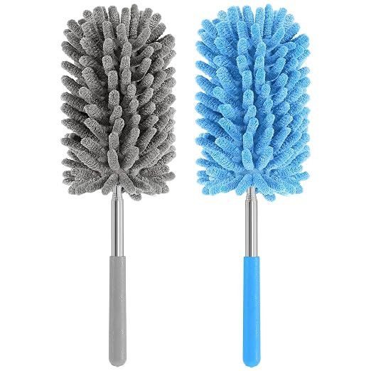 Mini Duster for Cleaning, 360° Bendable Hand Dusters by TIMIVO