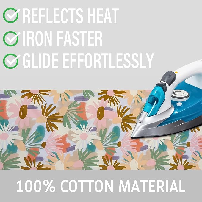 Ironing Board Cover and Pad 15x54 Inch Standard Ironing Board Cover - Image 3