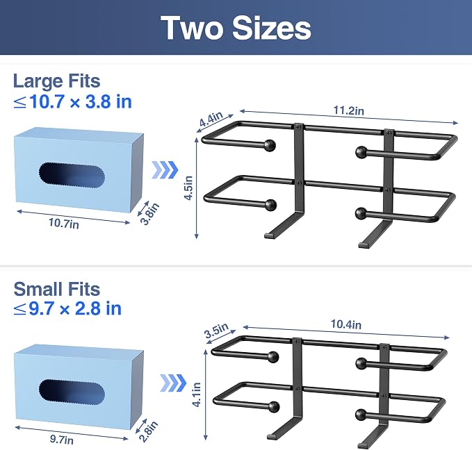 Glove Box Dispenser Wall Mount: Black Glove Holder Organizer - Image 2
