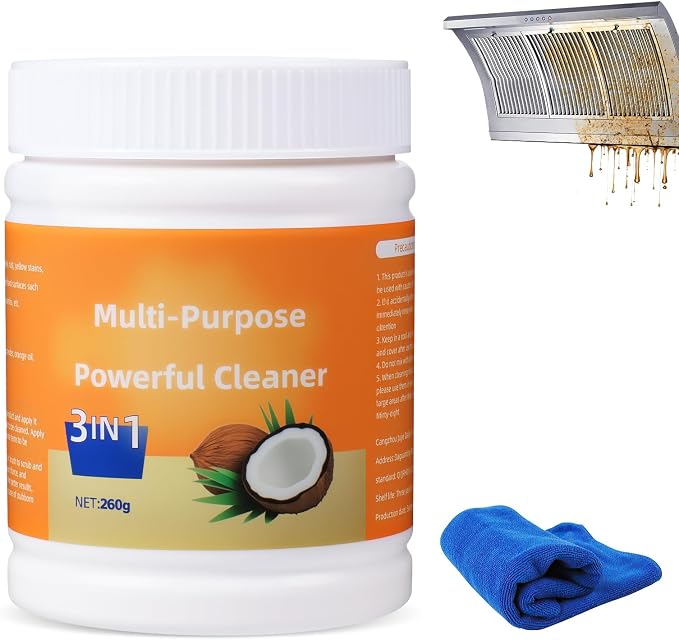 Multi-Purpose Powerful Cleaner for Kitchen, Heavy Kitchen Duty Degreaser by Unknown