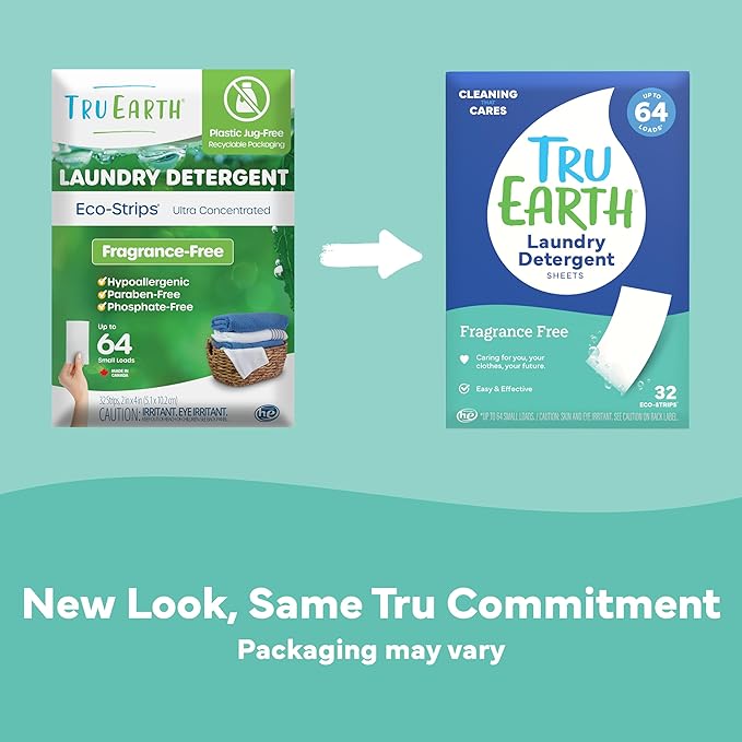 Tru Earth Compact Dry Laundry Detergent, Unscented - Image 2