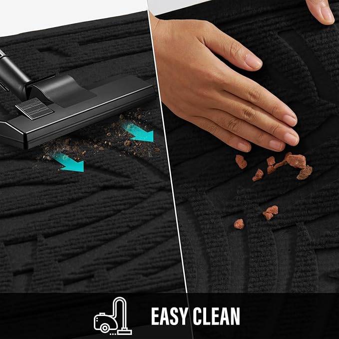 Front Door Mat, Absorbent Resist Dirt Welcome Door Mat Indoor Outdoor, - Image 6