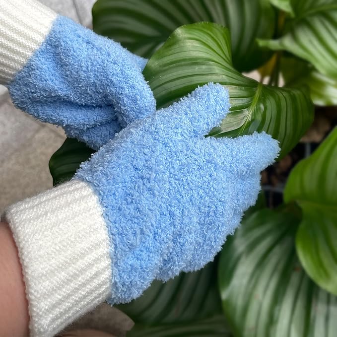 MIG4U Microfiber Dusting Gloves House Cleaning Glove - Image 4