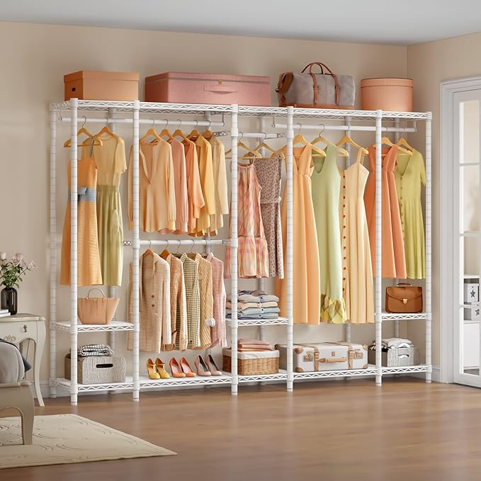 VIPEK V50 Extra Large Portable Closet Rack Bedroom Armoire Freestanding - Image 6