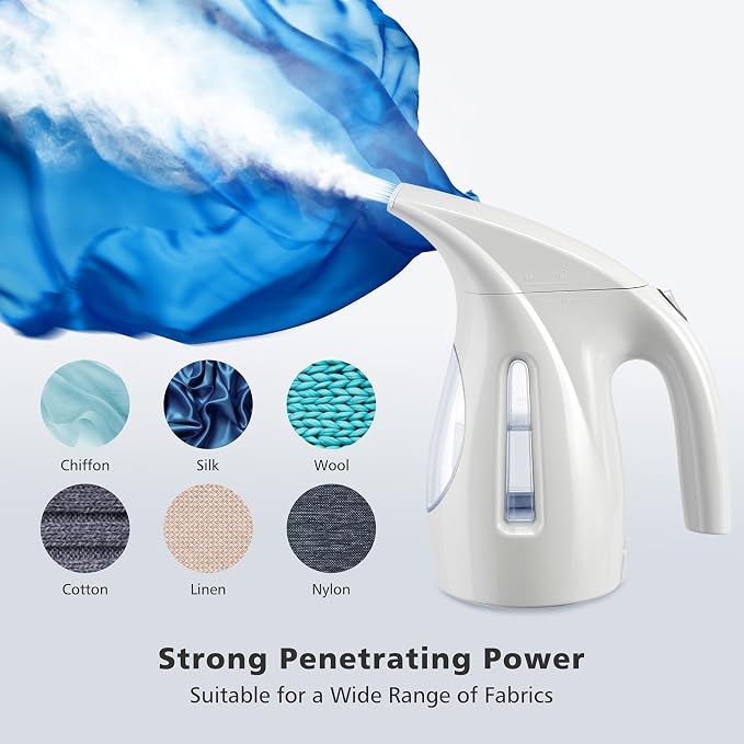 HiLIFE Steamer for Clothes, Portable Handheld Design, 240ml Big Capacity - Image 4