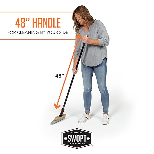 SWOPT Standard 48” Steel Handle – Ergonomic Design Eliminates Loose Handles — - Image 6