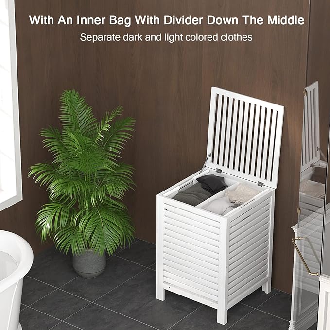 Homykic Bamboo Laundry Hamper - Image 4