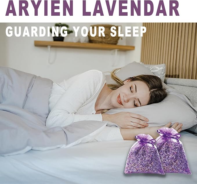 36 Pack French Dried Lavender Sachet Bags, 100% Natural Lavender Bags - Image 5