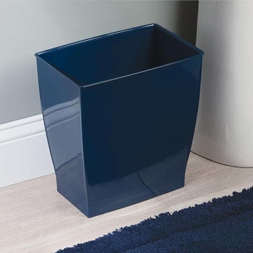 iDesign Small Bathroom Trash Can, Made in USA - Image 4