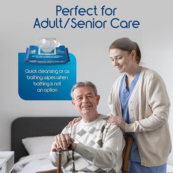 Inspire Adult Wet Wipes, Wash Cloths, Incontinence & Cleansing - Image 7