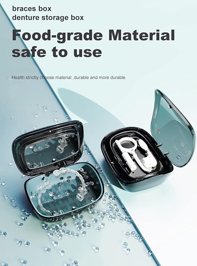MURRI&MURRDI Retainer Case, Denture Bath Box - Image 7