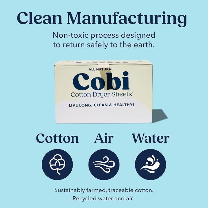 Cobi Eco-Friendly Dryer Sheets - Image 6
