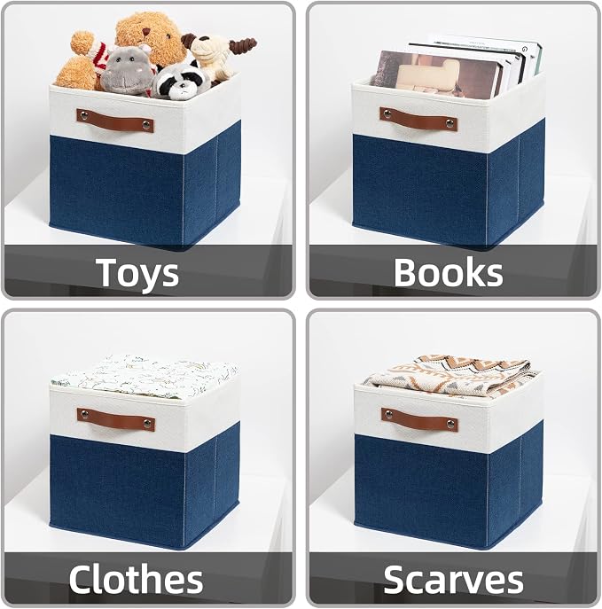 HNZIGE Cube Storage Bins Basket - Image 6