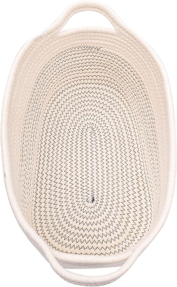 Medium and Large Woven Basket//With Handle, Used - Image 7