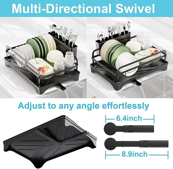 Dish Drying Rack for Kitchen Counter - Image 6
