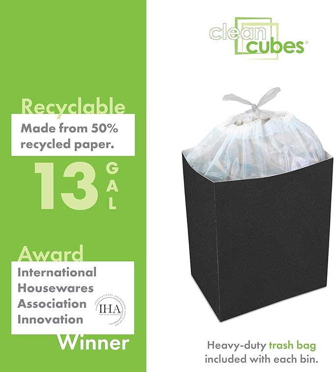 13 Gallon Disposable Pop-Up Trash Cans - Image 4