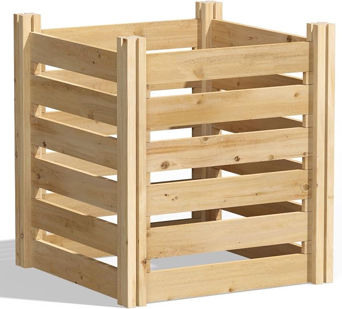 Greenes Fence Cedar Wood Composter by GreenesFenceCompany