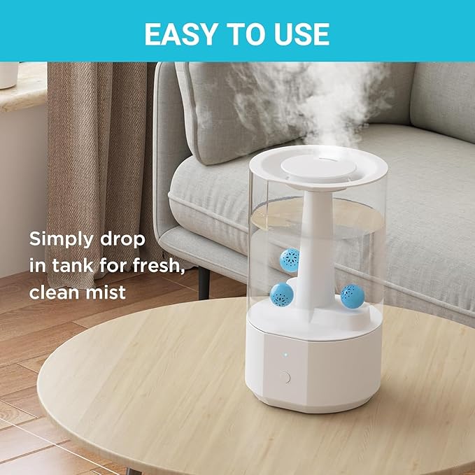 Humidifier Cleaning Ball – Fights Mold & Odor, Prevents Hard Water Build-Up - Image 4