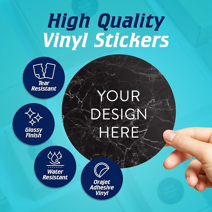 100 Custom Vinyl Stickers - Image 3