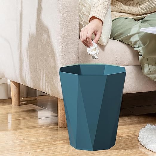 2 Pack Bathroom Trash Can 2.6 Gallon Small Garbage Can Waste Basket - Image 4
