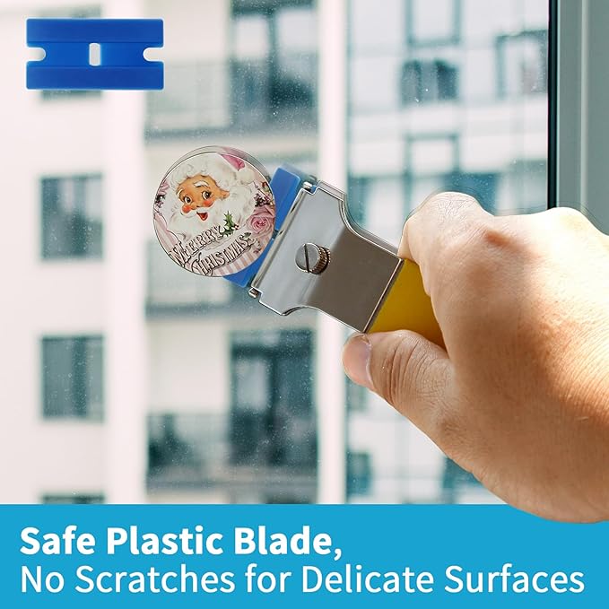 4 Pack Razor Blade Scraper, - Image 4