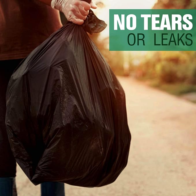 Tasker 65 Gallon Trash Bags Heavy Duty | 120 Count | Extra Large 64 Gallon - Image 8