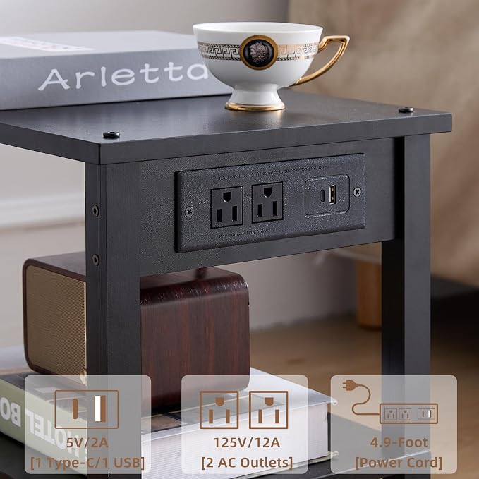 Lerliuo Under Desk Printer Stand - Image 5