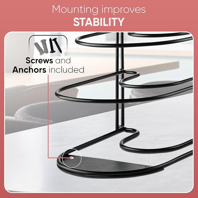 Heavy-Duty Pots and Pans Organizer | 5-Tier Cookware & Lid Storage Rack | - Image 7