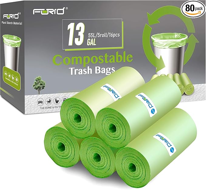 Compostable Trash Bags by FORID