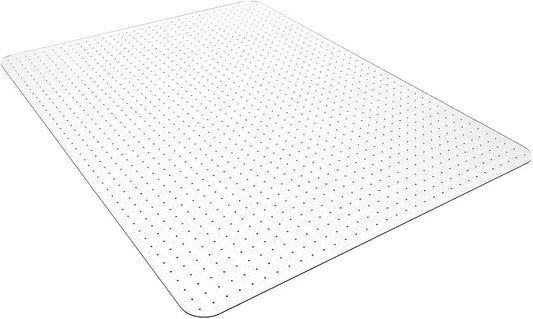 Large Chair Mat for Carpet, Easy Glide Plastic Carpet Floor Protector Mat for by HOMEK