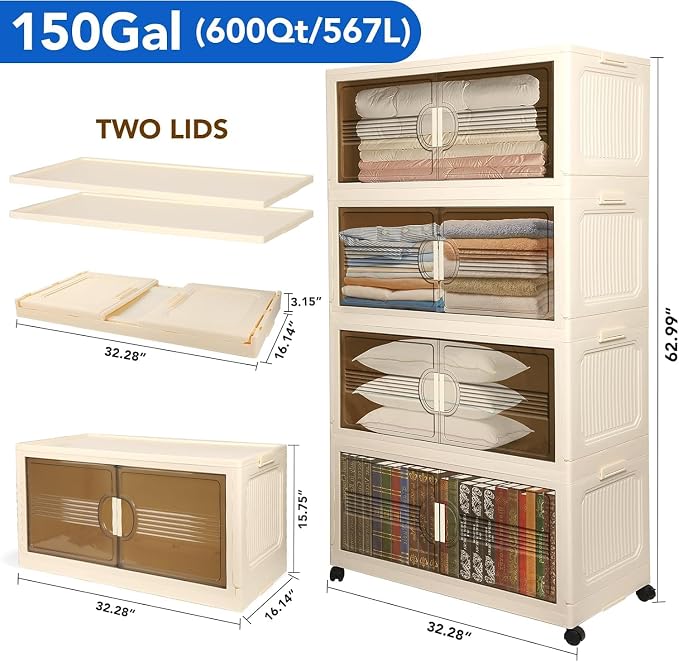 150GAL/600QT Large Storage Bins - Image 2