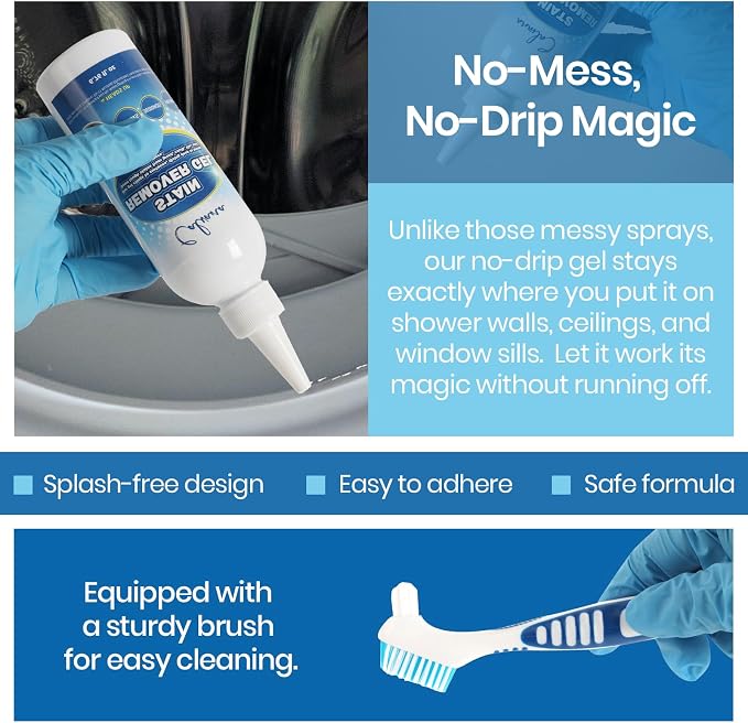 Laundry Refresh Kit, 30 Washing Machine Cleaner Tablets, 6.76 fl. oz Stain - Image 3