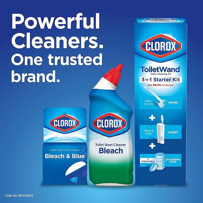 Clorox ToiletWand Disinfecting Refills, Rainforest Rush, Dorm Room Essentials - Image 8