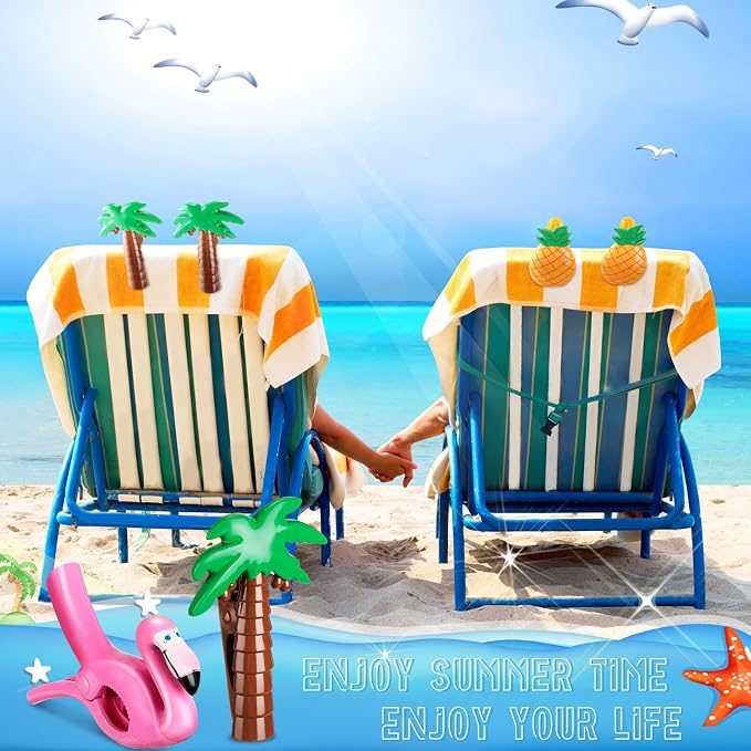 Rtteri 16 Pcs Beach Towel Clips - Image 4