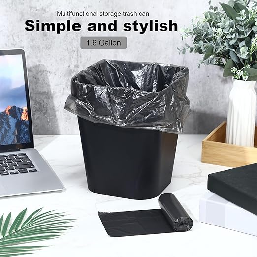 Eccliy 6 Pack Plastic Trash Can - Image 6