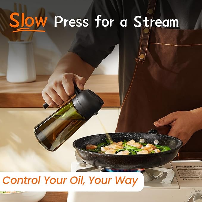 TrendPlain - Original 16oz/470ml Olive Oil Dispenser Bottle - Image 4