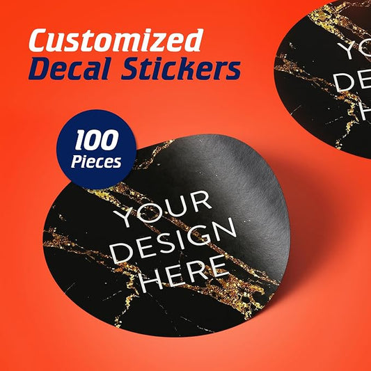 100 Custom Vinyl Stickers - Image 2