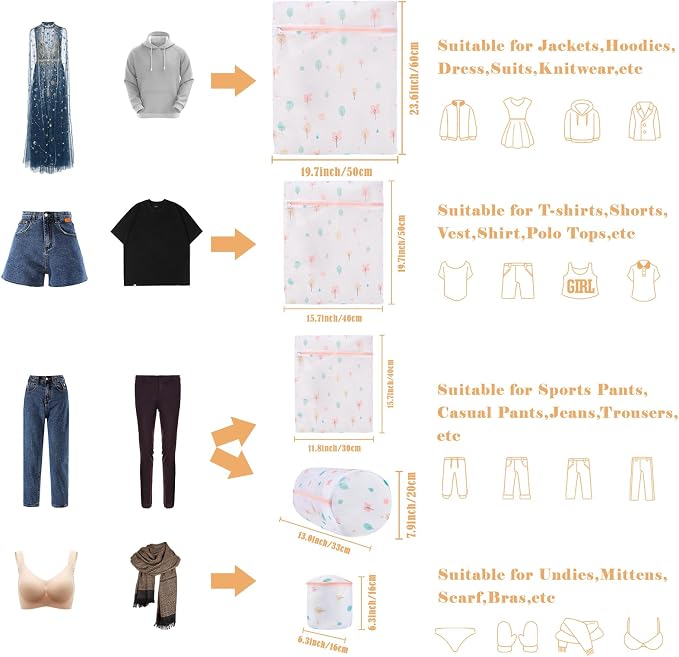 Mesh Laundry Bag, Durable Laundry Bags - Image 2