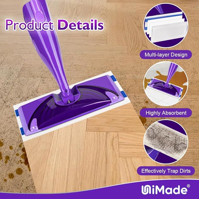 100 Count Mop Pad Refill Compatible - Image 5