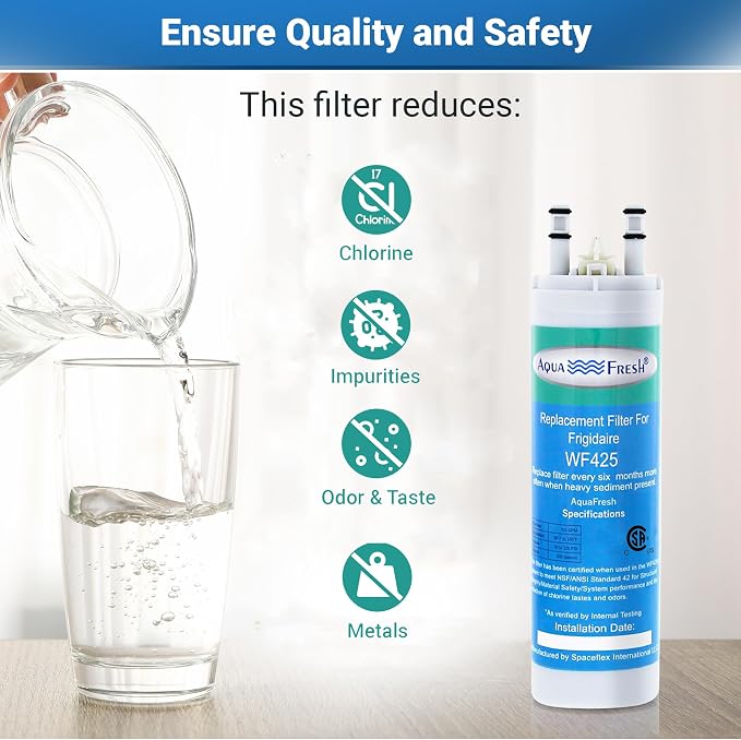 Aqua Fresh Replacement for WF3CB, PureSource 3, WF425 Refrigerator Water Filter - Image 4