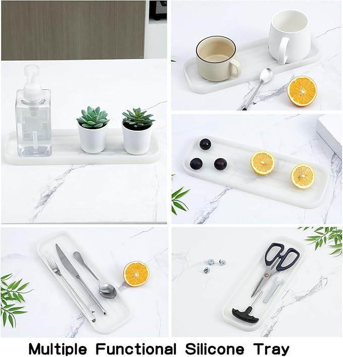 Silicone Kitchen Sink Organizer Tray - Image 5