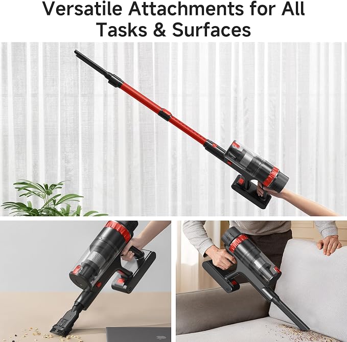 Cordless Vacuum Cleaner, 530W/45Kpa/70Mins Vacuum Cleaners - Image 7
