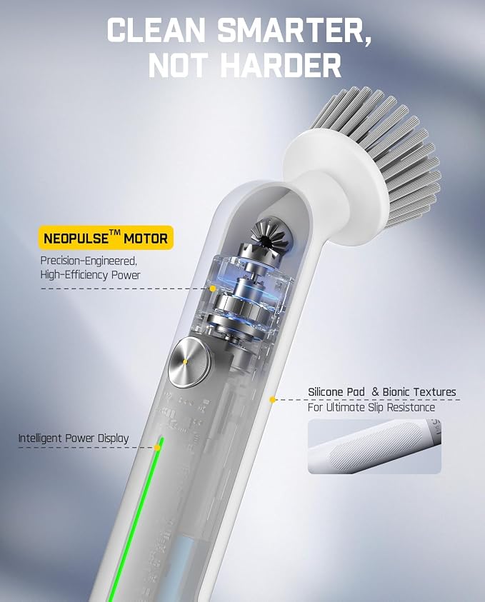 Fanttik G9 Nano Cordless Spin Scrubber - Image 8
