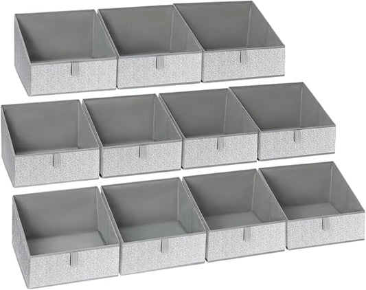 DIMJ Closet Storage Bins 10 Pack by DiMJ