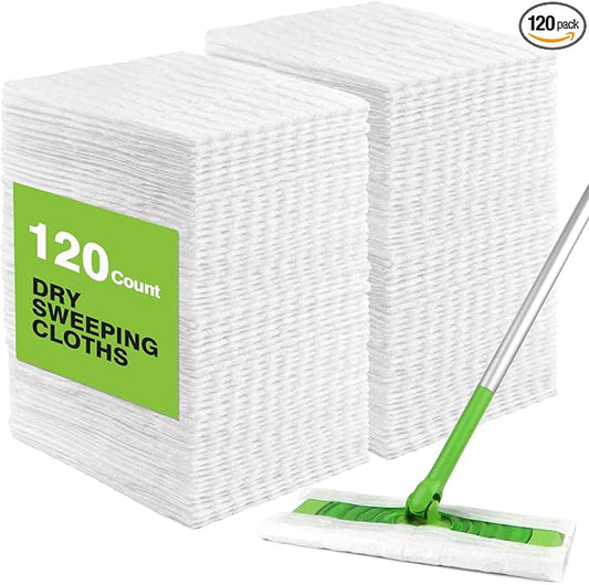 HOMEXCEL Dry Sweeping Cloths Pads Compatible by HOMEXCEL