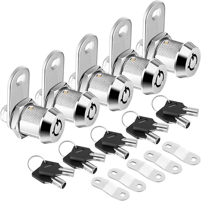 PTEROMY 5 Pack Cabinet Lock by PTEROMY