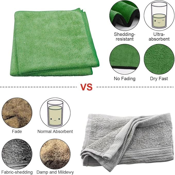 Single Microfiber Cleaning Cloth 40x40 cm - Image 4