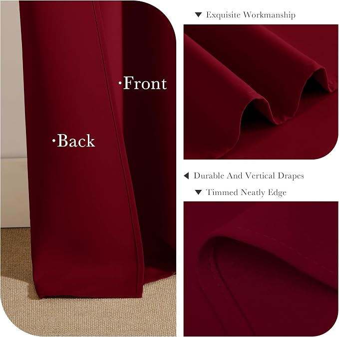 PONY DANCE Blackout Curtains for Bedroom - Image 5