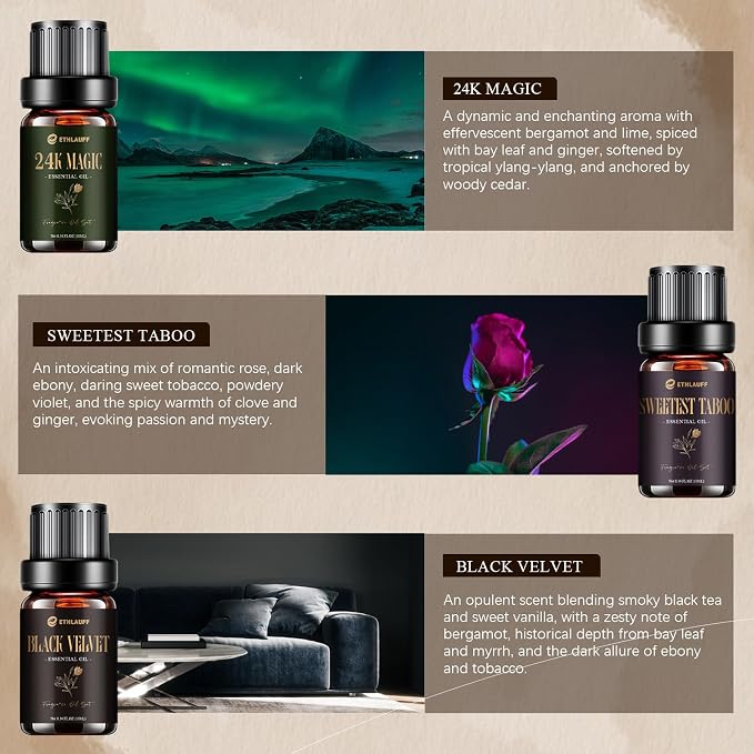 Hotel Diffuser Oils, Hotel Collection Diffuser Oil, Luxury Essential Oil Set - Image 5